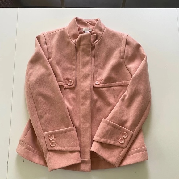 Chico’s Pink Coat Jacket - Picture 2 of 7